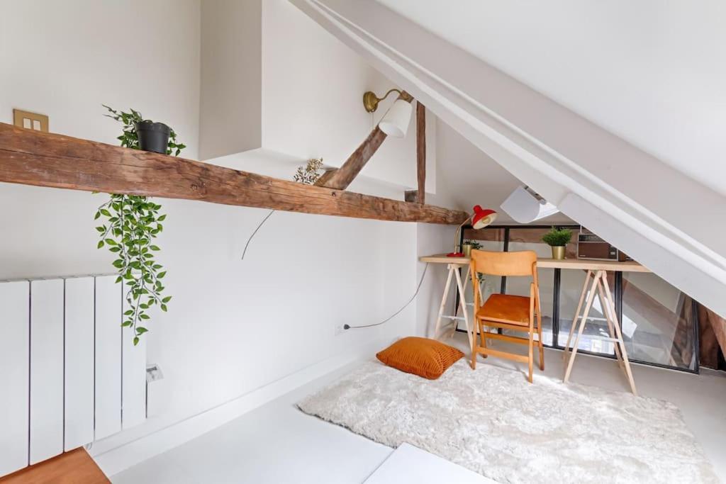 Appartement Mykeypers - Fantastic Designed Parisan Loft 2br/6p- Le Marais Parijs